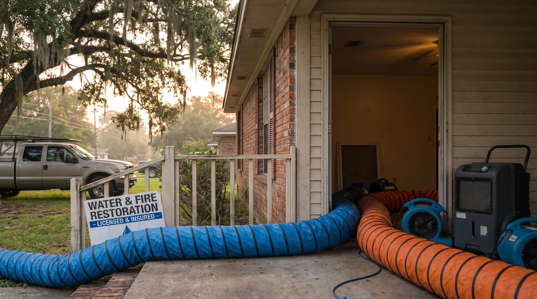 Illustration for: Is My Water or Fire Damage Restoration Company Licensed and Insured in Louisiana?